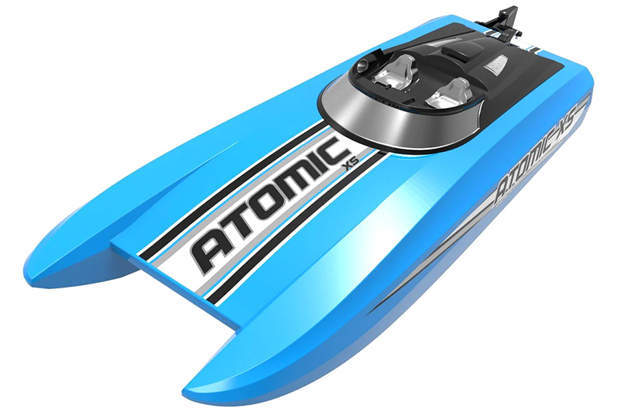 Radiostyrd båt - Atomic XS Blue - 2,4Ghz - RTR